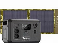 Комплект Портативна зарядна станція ALTEK AL 2400 PowerBox
PRO PLUS (2048 Вт-г) + розкладна сонячна панель 120W ALT-
120, мілітарі